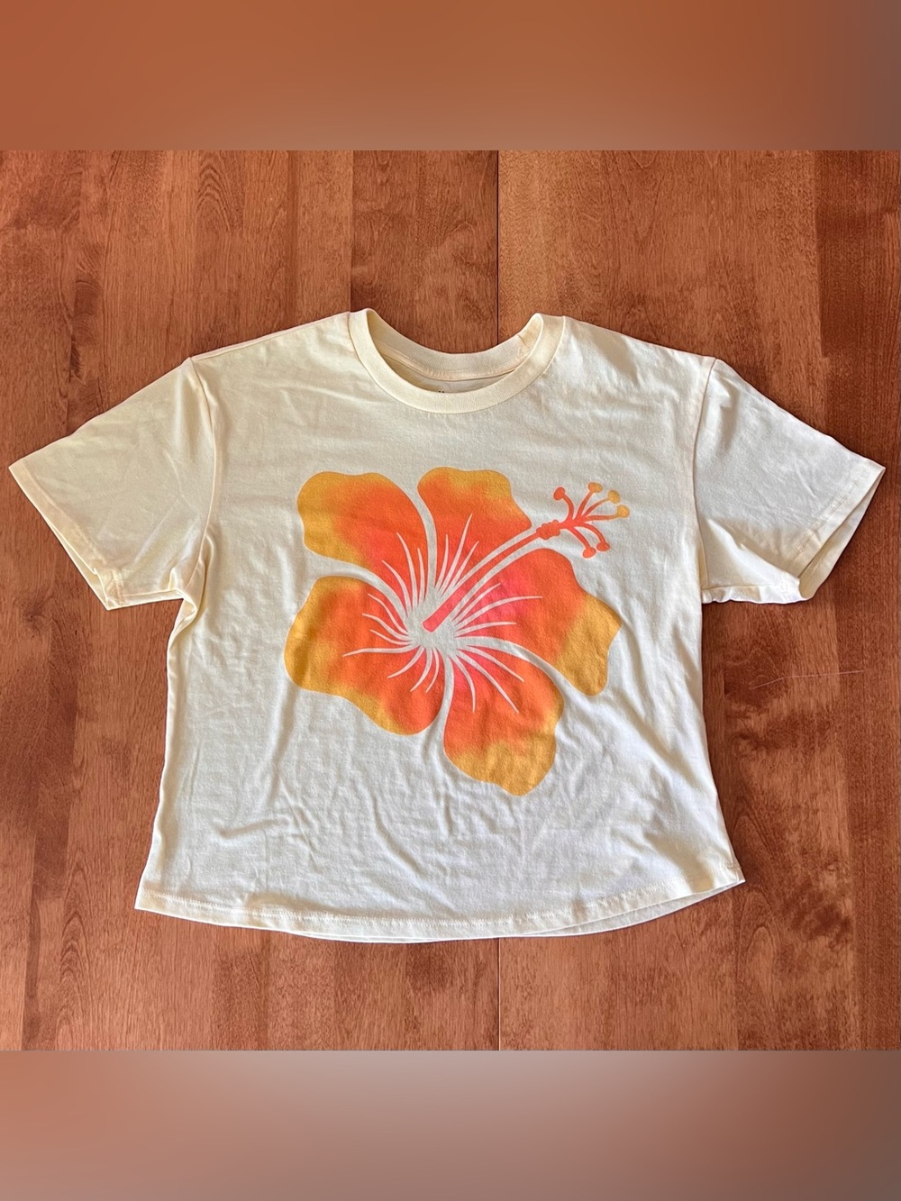 Rebellious One Hibiscus Graphic T-Shirt